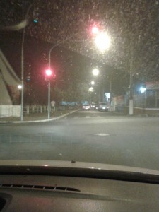 Fumaça está densa na av. Homero Alves