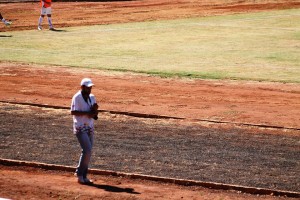 Alex Cajobi acompanhou toda a partida dentro de campo e traz todos os detalhes com uma visão privilegiada do jogo!