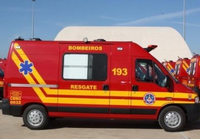 Corpo de Bombeiros Socorre Mãe e Filho Após Queda de Bicicleta na Avenida Brasília