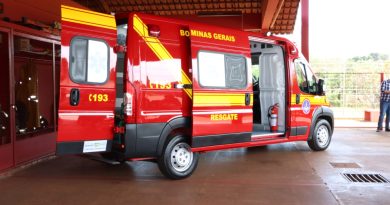 Ciclista fica ferida após queda no bairro Waldemar Marchi, em Frutal