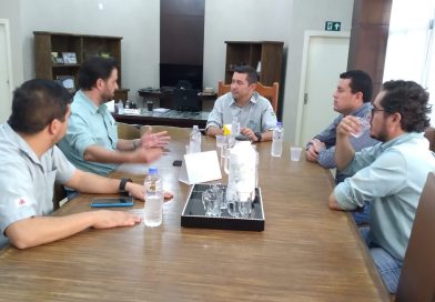 Prefeito de Itapagipe se reúne com representantes da Cerradão para falar do asfalto até Campina Verde