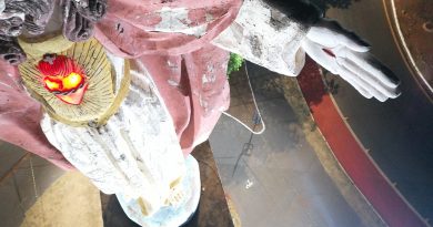 Estátua do Cristo em Iturama pode colapsar, afirma Corpo de Bombeiros