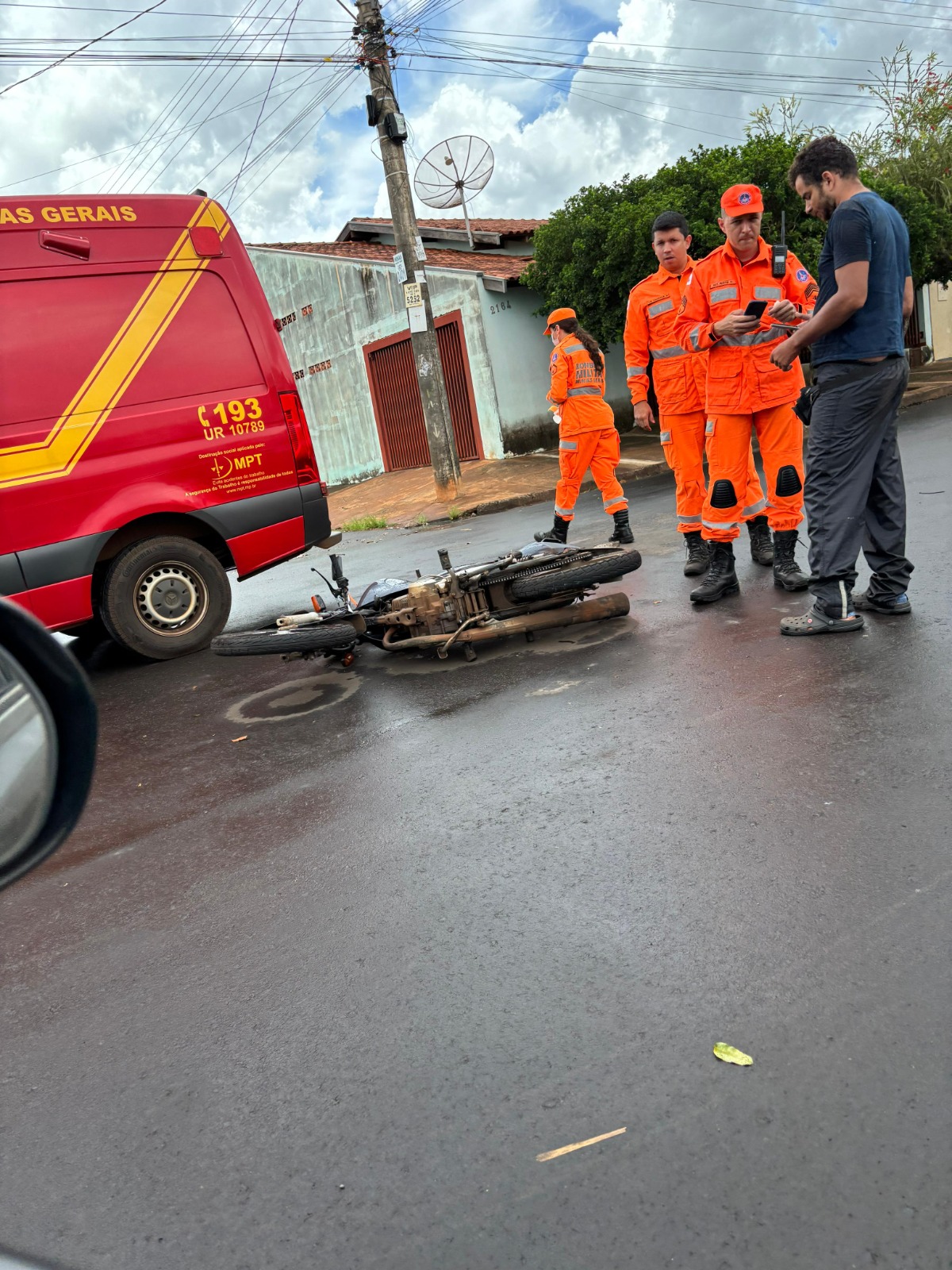 Acidente de trânsito é registrado em Frutal - Blog do Portari