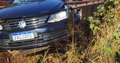 Motorista de 18 anos sofre acidente na MG-255, em Itapagipe, e é levado ao hospital com fratura e TCE