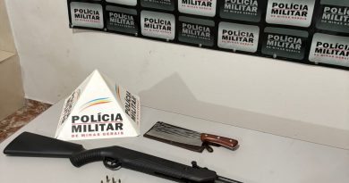 Motorista embriagado foge após disparo de arma de fogo e é preso em propriedade rural em Campina Verde