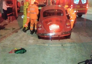ALFENAS – Acidente deixa m ferido no bairro Jardim São Paulo