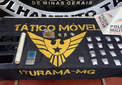 OPERAÇÃO DO TÁTICO MÓVEL PRENDE AUTOR POR TRÁFICO DE DROGAS EM ITURAMA