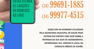  Atenção, população!