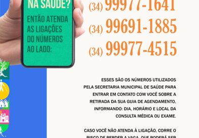  Atenção, população!