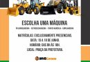 🚜 VEM AÍ: CURSOS GRATUITOS DE MÁQUINAS PESADAS EM FRUTAL! 🚜