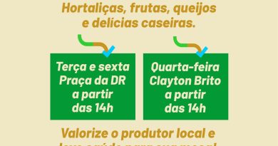  Feira do Produtor Rural é aqui! 