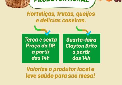  Feira do Produtor Rural é aqui! 