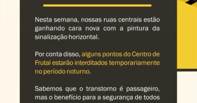 Atenção motoristas 