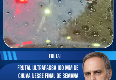Frutal ultrapassa 100 mm de chuva e lago transborda no Parque dos Lagos