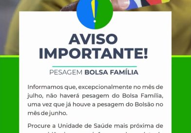AVISO IMPORTANTE!