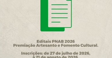 EDITAIS PNAB 2026: PREMIAÇÃO DE ARTESANATO E FOMENTO CULTURAL
