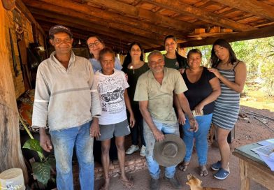 Assistentes sociais fazem visita técnica na Comunidade Quilombola da Serrinha