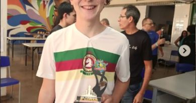Estudante frutalense é o quinto melhor enxadrista do Brasil na categoria Sub-15